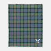 Scotts MacDonnell of Glengarry Ancient Tartan Plai Fleecedecke (Vorderseite)