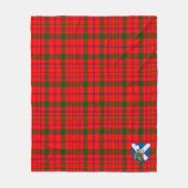 Scotts MacDonnell of Glengarry Modern Tartan Karie Fleecedecke (Vorderseite)