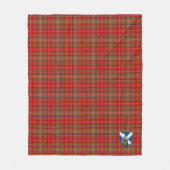 Scotts MacDougall Tartan Kariert Fleecedecke (Vorderseite)