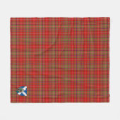Scotts MacDougall Tartan Kariert Fleecedecke (Vorderseite (Horizontal))