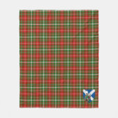 Scotts MacDougall von Lochcarron Tartan Kariert Fleecedecke (Vorderseite)