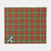 Scotts MacDougall von Lochcarron Tartan Kariert Fleecedecke (Vorderseite (Horizontal))