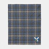 Scotts MacDowall Light Tartan Karo Fleecedecke (Vorderseite)