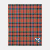 Scotts MacDuff Ancient Tartan Kariert Fleecedecke (Vorderseite)