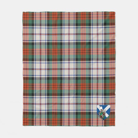 Scotts MacDuff Dress Ancient Tartan Kariert Fleecedecke (Vorderseite)