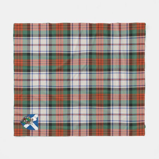 Scotts MacDuff Dress Ancient Tartan Kariert Fleecedecke (Vorderseite (Horizontal))