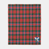 Scotts MacDuff Hunting Ancient Tartan Kariert Fleecedecke (Vorderseite)