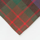 Scotts MacDuff Hunting Modern Tartan Kariert Fleecedecke (Ecke)