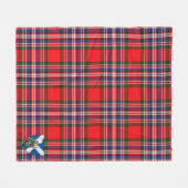 Scotts MacFarlane Modern Tartan Kariert Fleecedecke (Vorderseite (Horizontal))