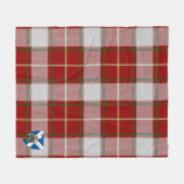 Scotts MacFie Tartan Kariert Fleecedecke (Vorderseite (Horizontal))