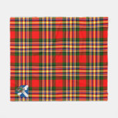 Scotts MacGill Tartan Kariert Fleecedecke (Vorderseite (Horizontal))