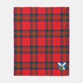 Scotts MacGillivray Modern Tartan Kariert Fleecedecke (Vorderseite)