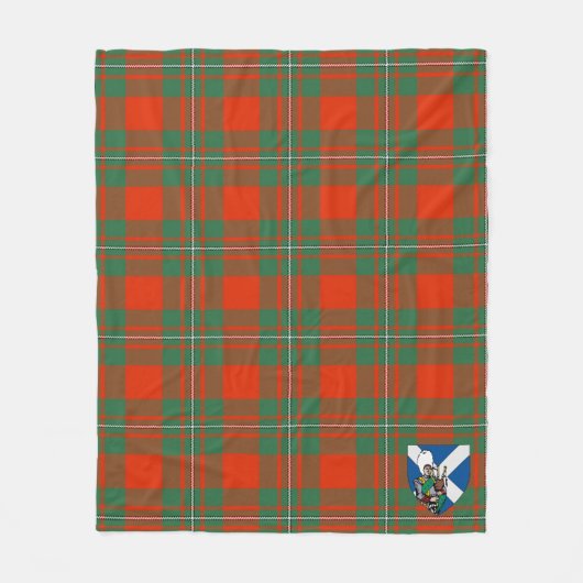 Scotts MacGregor Ancient Tartan Kariert Fleecedecke (Vorderseite)