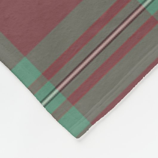 Scotts MacGregor Hunting Ancient Tartan Kariert Fleecedecke (Ecke)