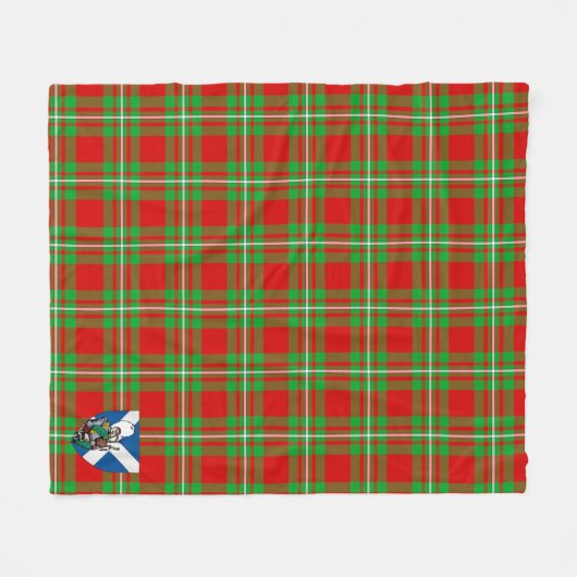 Scotts MacGregor Tartan Kariert Fleecedecke (Vorderseite (Horizontal))