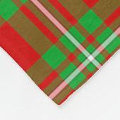 Scotts MacGregor Tartan Kariert Fleecedecke (Ecke)