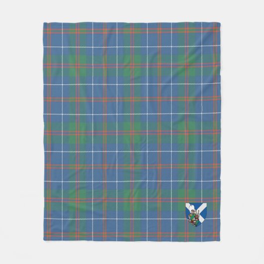 Scotts MacHardy Ancient Tartan Kariert Fleecedecke (Vorderseite)