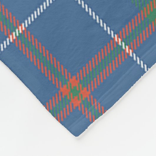 Scotts MacHardy Ancient Tartan Kariert Fleecedecke (Ecke)