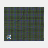 Scotts MacInnes Tartan Kariert Fleecedecke (Vorderseite (Horizontal))
