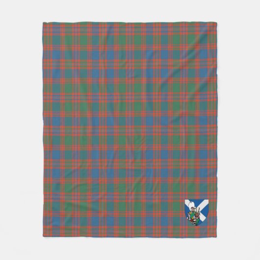 Scotts MacIntyre Ancient Tartan Kariert Fleecedecke (Vorderseite)