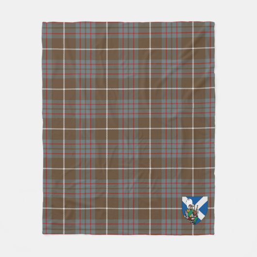 Scotts MacIntyre Hunting Weathered Tartan Kariert Fleecedecke (Vorderseite)