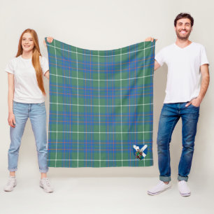 Scotts MacIntyre Jagd Ancient Tartan Kariert Fleecedecke