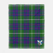 Scotts MacIntyre Jagd Modernes Tartan Kariert Fleecedecke (Vorderseite)