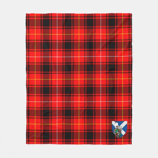 Scotts MacIntyre Modern Tartan Kariert Fleecedecke (Vorderseite)