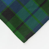 Scotts MacKay Modern Tartan Kariert Fleecedecke (Ecke)
