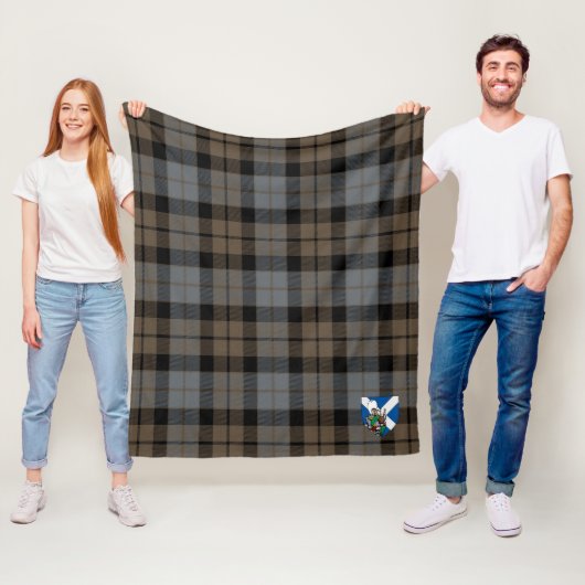 Scotts MacKay Weathered Tartan Kariert Fleecedecke (Beispiel)