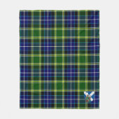 Scotts MacKellar Tartan Karo Fleecedecke (Vorderseite)
