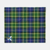 Scotts MacKellar Tartan Karo Fleecedecke (Vorderseite (Horizontal))