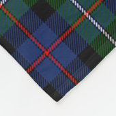 Scotts MacKenzie Modern Tartan Kariert Fleecedecke (Ecke)