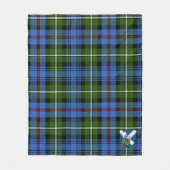 Scotts MacKenzie Tartan Kariert Fleecedecke (Vorderseite)