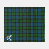 Scotts MacKie Tartan Kariert Fleecedecke (Vorderseite (Horizontal))