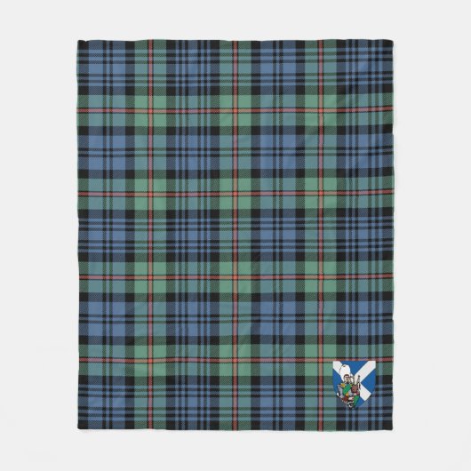 Scotts MacKinlay Ancient Tartan Kariert Fleecedecke (Vorderseite)