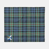 Scotts MacKinlay Ancient Tartan Kariert Fleecedecke (Vorderseite (Horizontal))