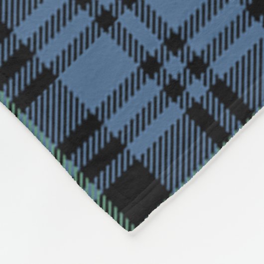 Scotts MacKinlay Ancient Tartan Kariert Fleecedecke (Ecke)
