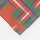 Scotts MacKinnon Ancient Tartan Kariert Fleecedecke (Ecke)