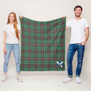 Scotts MacKinnon Jagen Ancient Tartan Kariert Fleecedecke