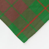 Scotts MacKinnon Junting Modern Tartan Kariert Fleecedecke (Ecke)