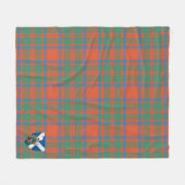 Scotts MacKintosh Ancient Tartan Kariert Fleecedecke (Vorderseite (Horizontal))