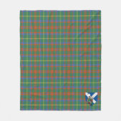 Scotts MacKintosh Jagen Ancient Tartan Kariert Fleecedecke (Vorderseite)