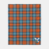 Scotts MacLachlan Ancient Tartan Kariert Fleecedecke (Vorderseite)