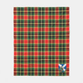 Scotts MacLachlan Junting Modern Tartan Kariert Fleecedecke (Vorderseite)