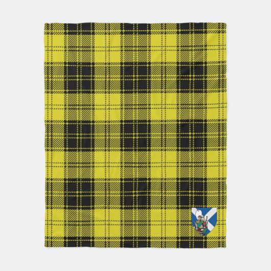 Scotts MacLachlan Tartan Kariert Fleecedecke (Vorderseite)