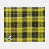 Scotts MacLachlan Tartan Kariert Fleecedecke (Vorderseite (Horizontal))