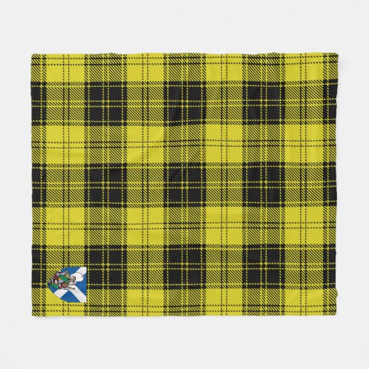 Scotts MacLachlan Tartan Kariert Fleecedecke (Vorderseite (Horizontal))