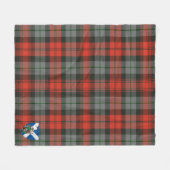 Scotts MacLachlan Weathered Tartan Kariert Fleecedecke (Vorderseite (Horizontal))