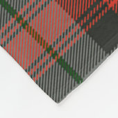 Scotts MacLachlan Weathered Tartan Kariert Fleecedecke (Ecke)